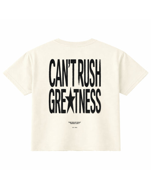 Off White Boxy Fit T-shirt Back Design