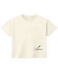 Off White Boxy Fit T-shirt Front Design