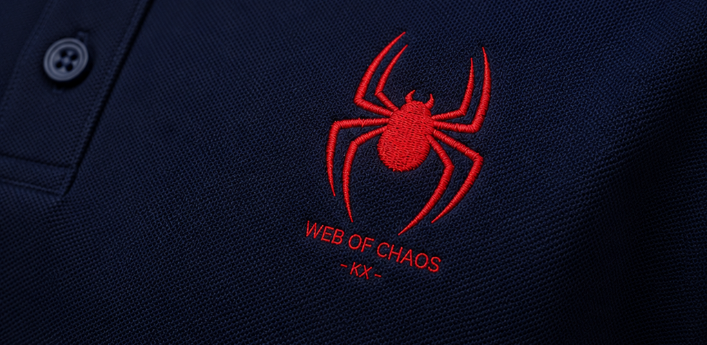 Web of Chaos Men's Polo