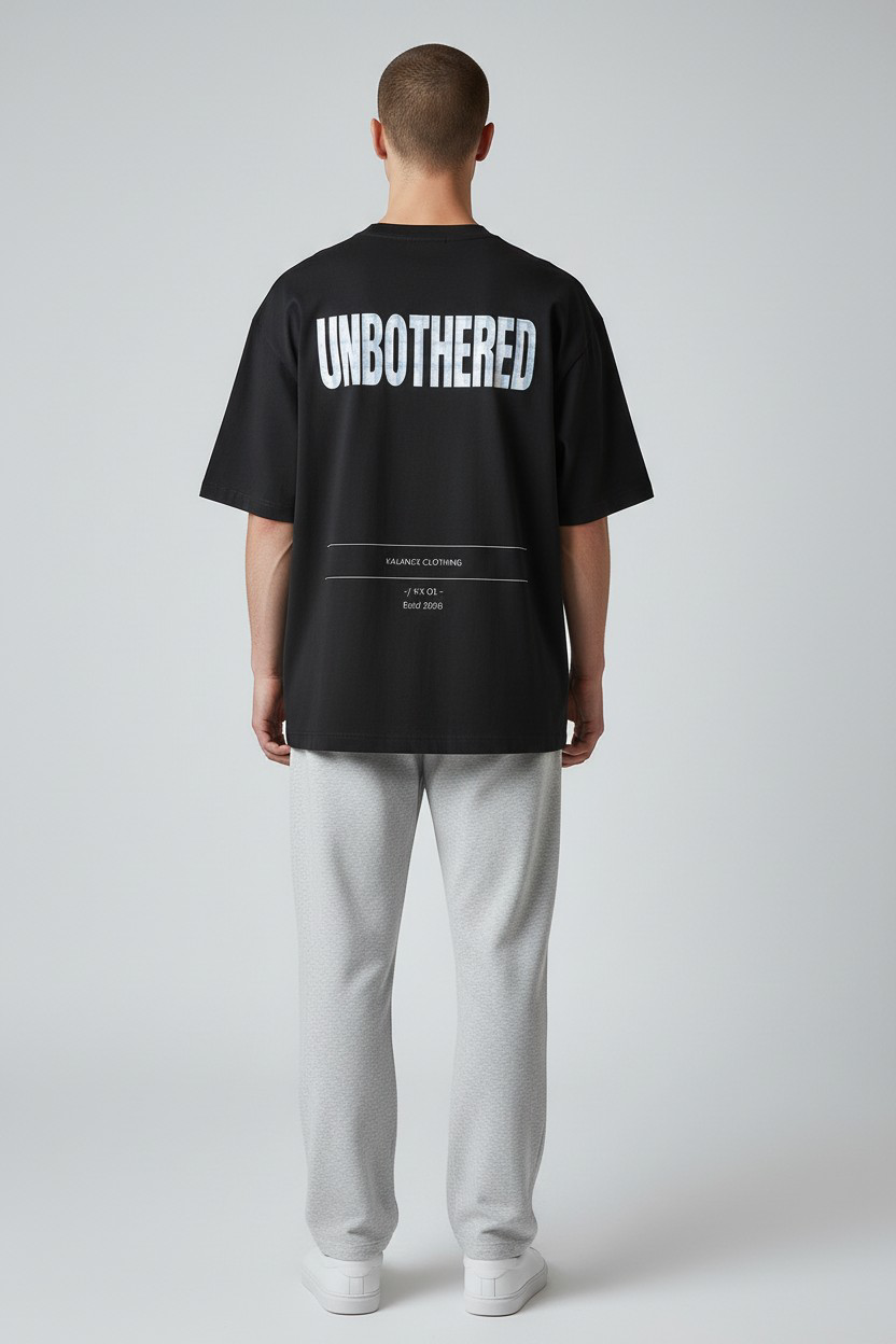 “Unbothered” Oversized Graphic Tee