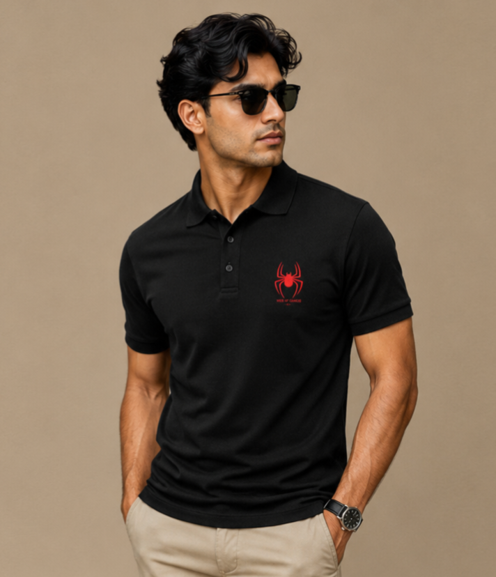 Web of Chaos Men's Polo