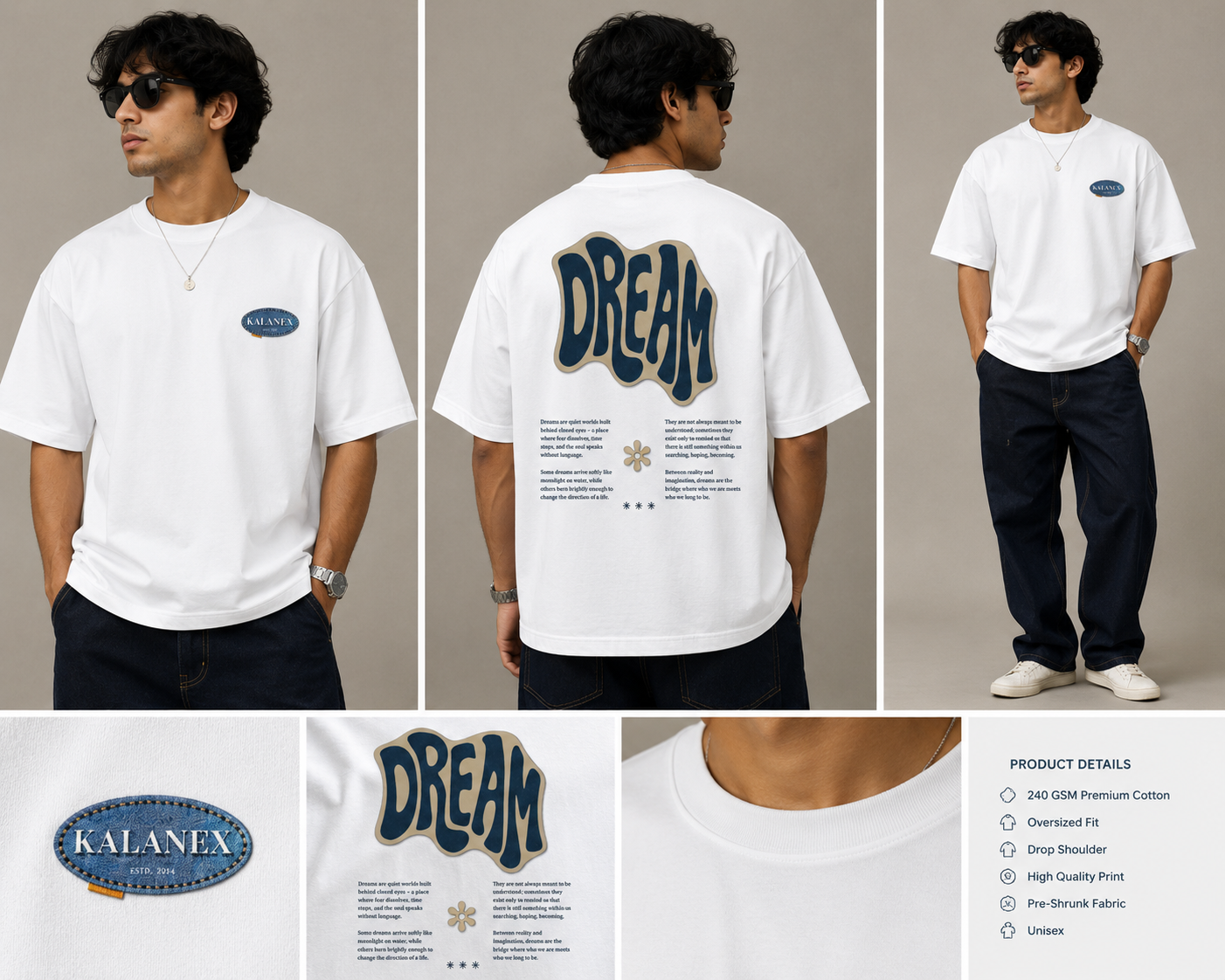 Dream state Oversized Classic Tee