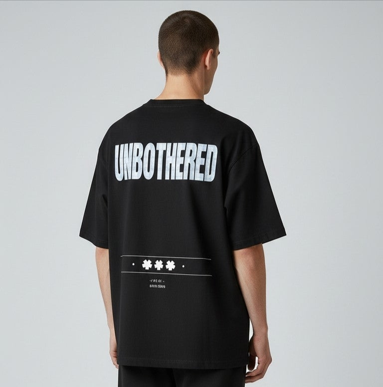 “Unbothered” Oversized Graphic Tee